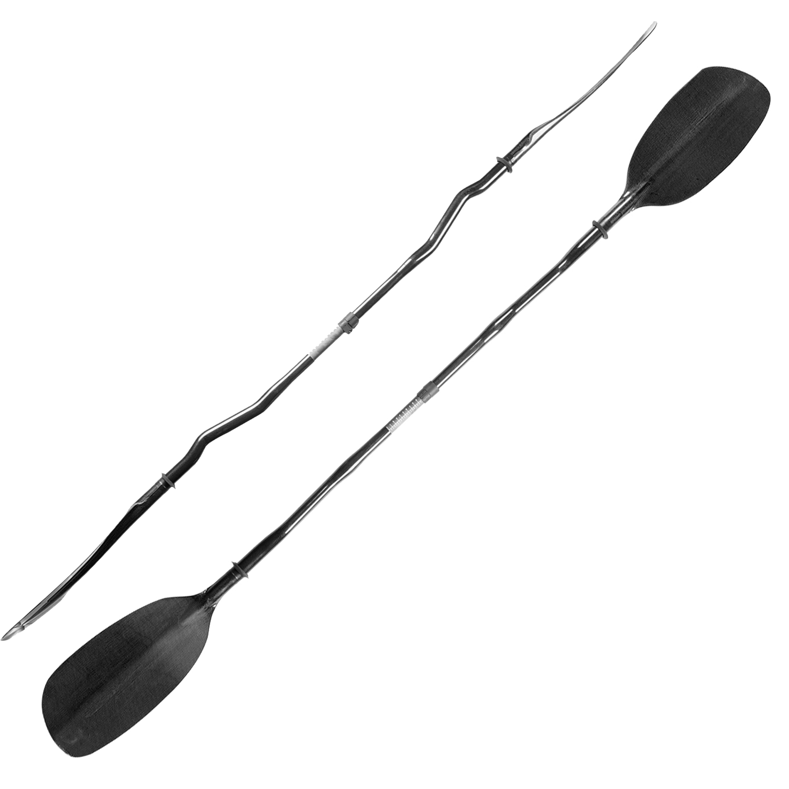 Kayak Paddle Carbon - ไม้พายเรือคายัคคาร์บอนแบบเต็มด้ามโค้งสำหรับกีฬาทางน้ำทนทานไม้พายน้ำสำหรับพายเรือคายัคท่องเรือคาร์บอนพาย