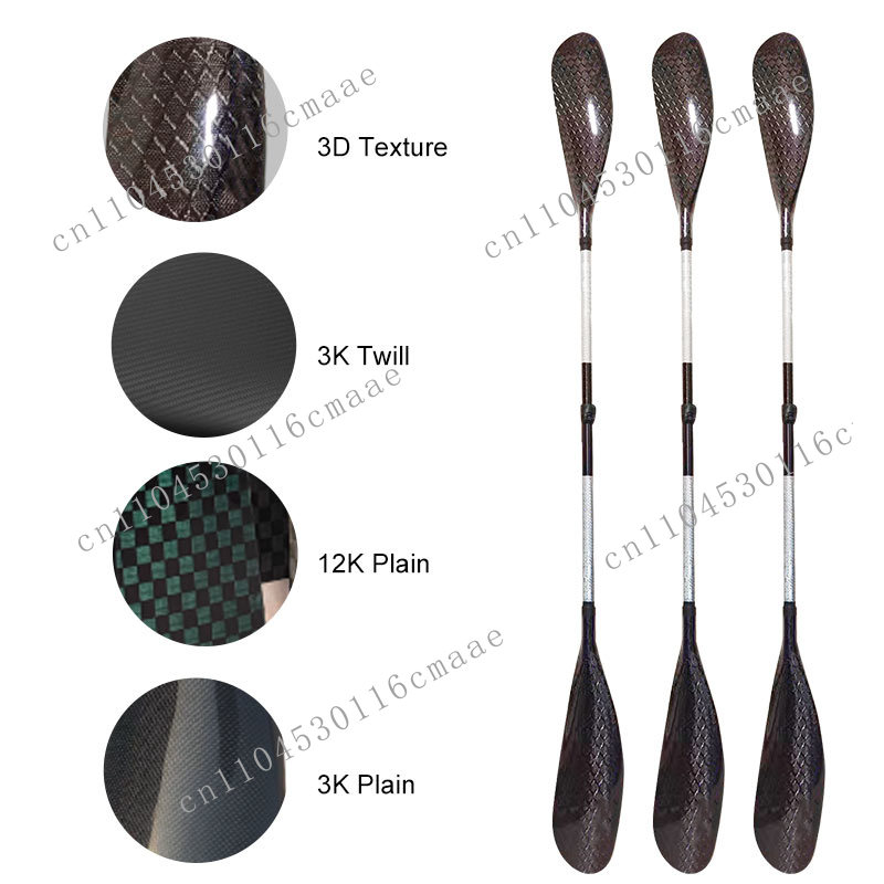 Kayak Paddle Carbon - ไม้พายเรือคายัคแบบพับได้ 2 ชิ้น ปี 2025 ทำจากคาร์บอนโฟมคอมโพสิต