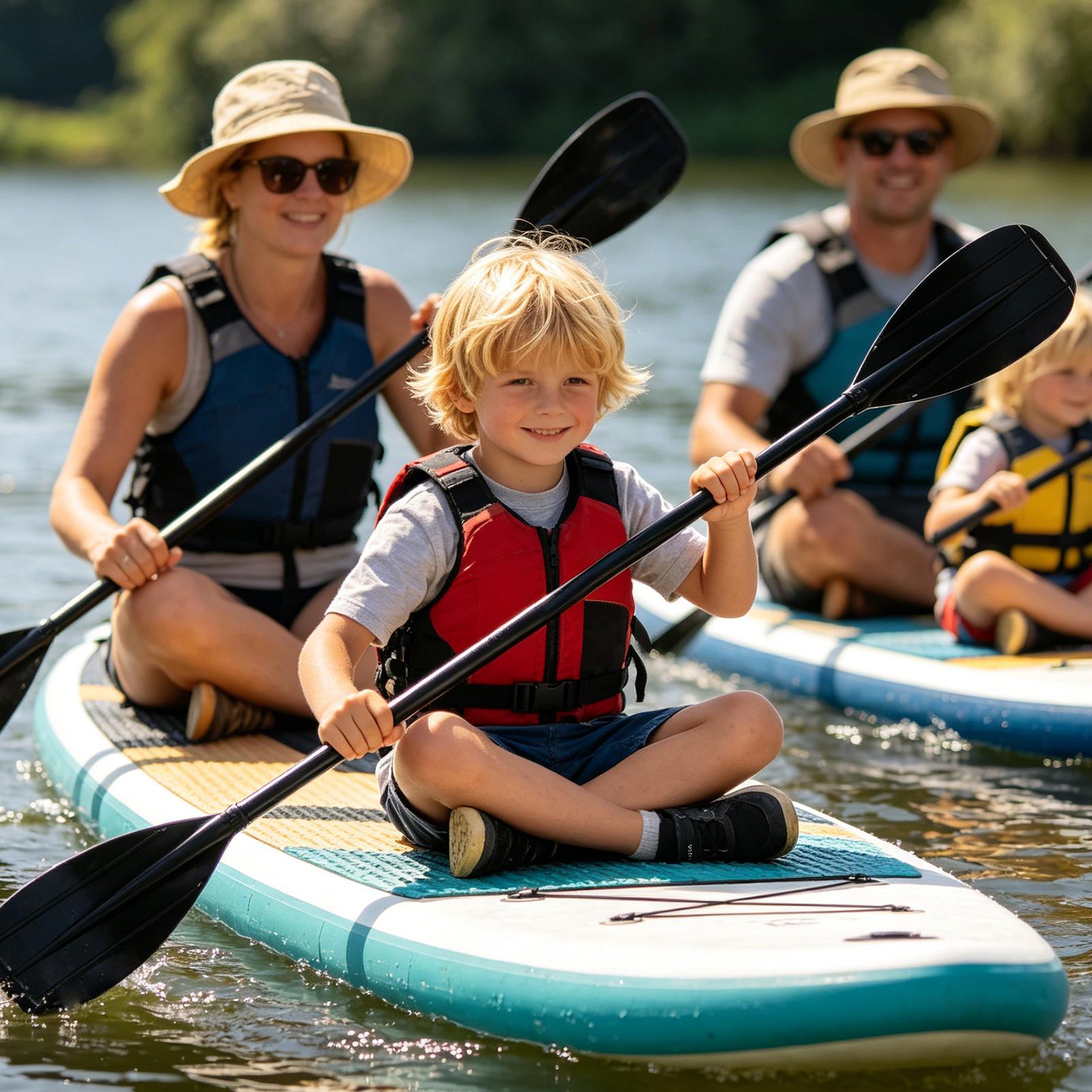ไม้พายคาร์บอนไฟเบอร์ 2 ท่อน น้ - Kayak Paddle Carbon บทวิจารณ์และราคา
