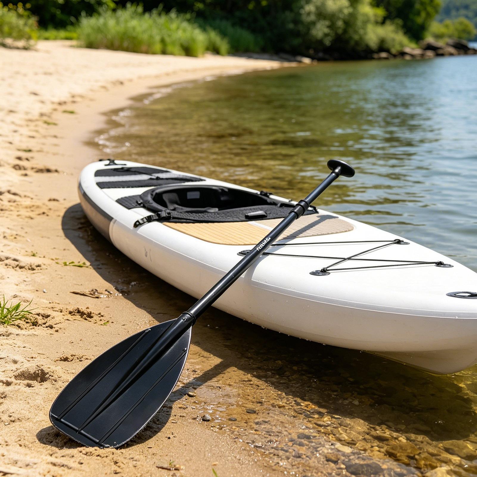 ไม้พายคาร์บอนไฟเบอร์ 2 ท่อน น้ - Kayak Paddle Carbon บทวิจารณ์และราคา
